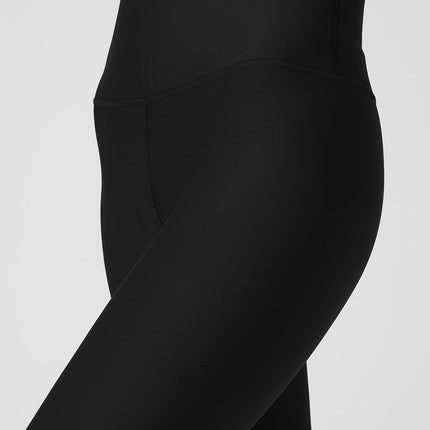 alo Women's Airlift Winter Warm High-Waist Legging - Black