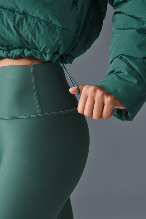 alo Women's Airlift Winter Warm High-Waist Legging - Winter Ivy