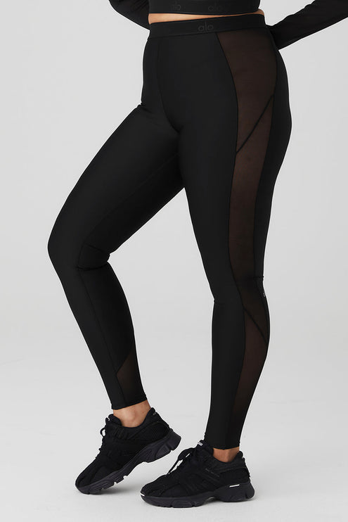 alo Women's Airlift High-Waist Ballet Dream Legging - Black