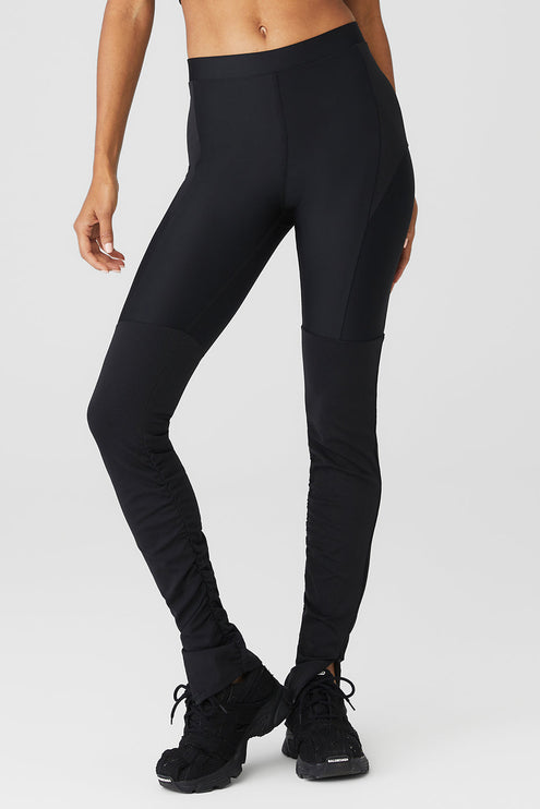 alo Women's Airlift High-Waist Street Goddess Legging - Black
