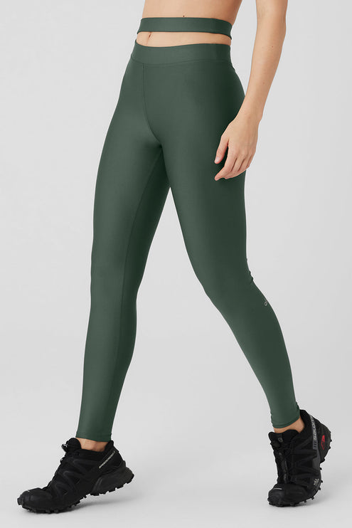 alo Women's Airlift High-Waist All Access Legging - Dark Cactus