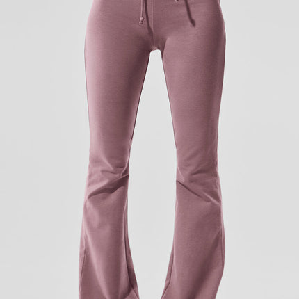 alo Women's Sway Bootcut Sweatpant - Smoky Quartz