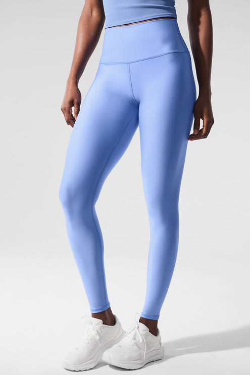 alo Women's High-Waist Airlift Legging - Crystal Clear Blue
