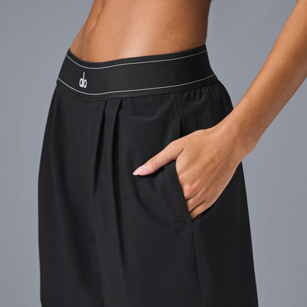 alo Women's Suit Up Trouser (Regular) Black - Hemen Kargoda