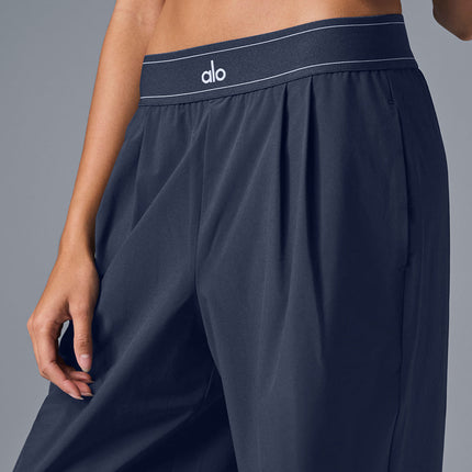 alo Women's Suit Up Trouser (Regular) - Navy