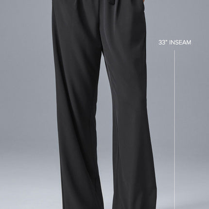 alo Women's Suit Up Trouser (Long) - Black