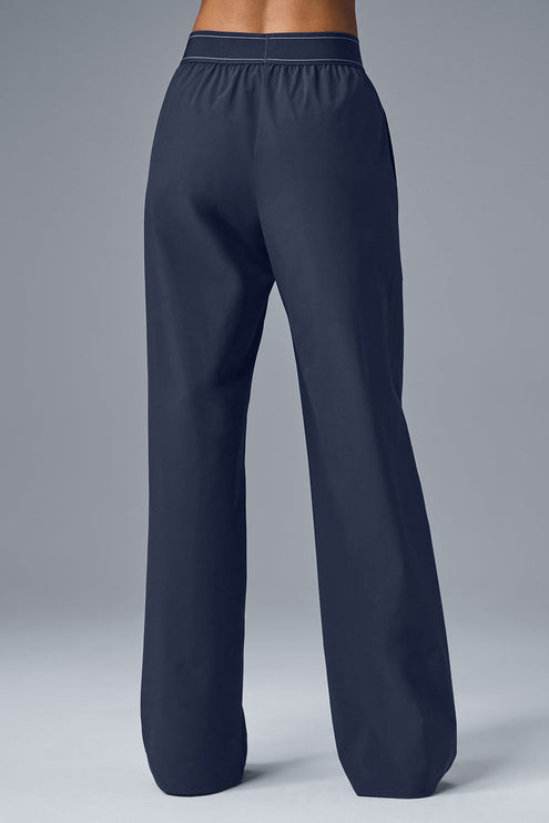 alo Women's Suit Up Trouser (Long) - Navy