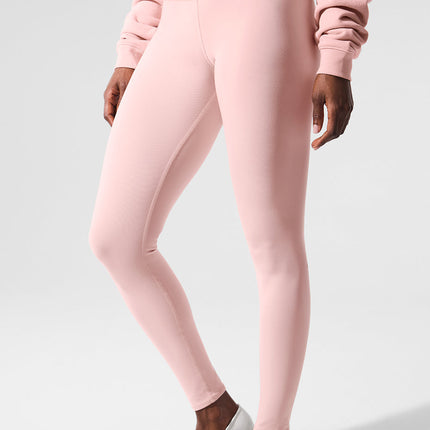 alo Women's High-Waist Airbrush Legging - Pink Quartz