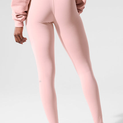 alo Women's High-Waist Airbrush Legging - Pink Quartz