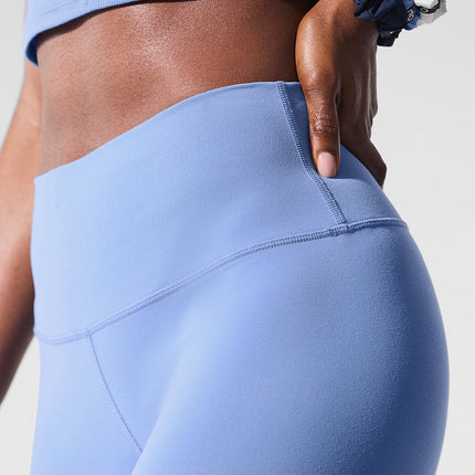 alo Women's High-Waist Airbrush Legging - Crystal Clear Blue