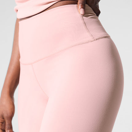 alo Women's 7/8 High-Waist Airbrush Legging - Pink Quartz