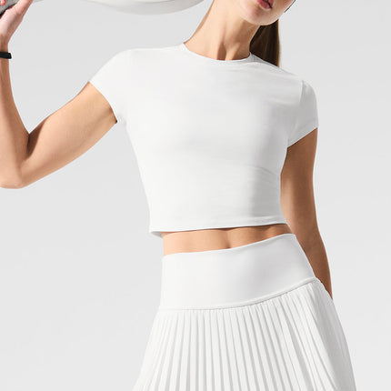 alo Women's Grand Slam Tennis Skirt White