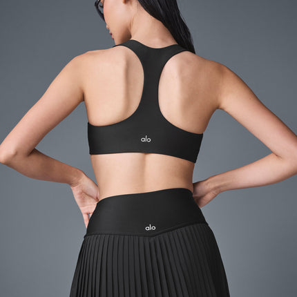 alo Women's Grand Slam Tennis Skirt - Black