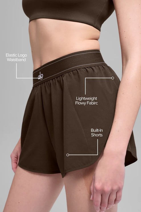 alo Women's Match Point Short Espresso