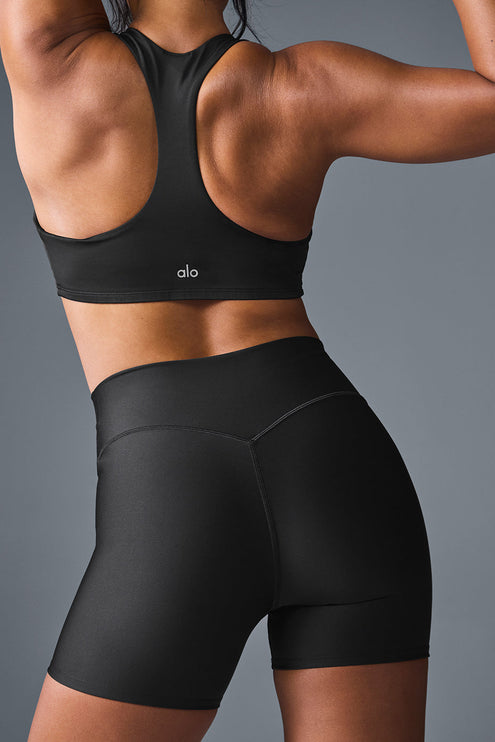 alo Women's 5" Airlift Energy Short - Black