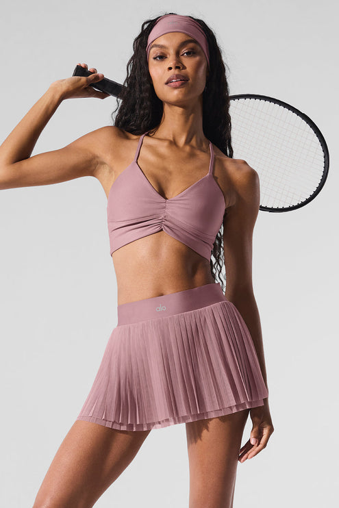 alo Women's Airlift Divine Bra - Smoky Quartz