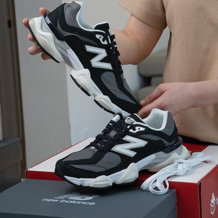 New Balance 9060 Black with Tornado U9060510 - Hemen Kargoda