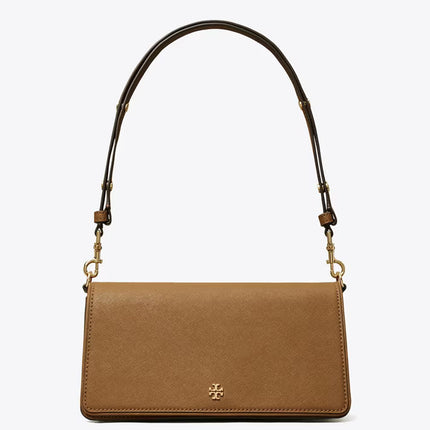 Tory Burch Women's Leather Convertible Crossbody Moose