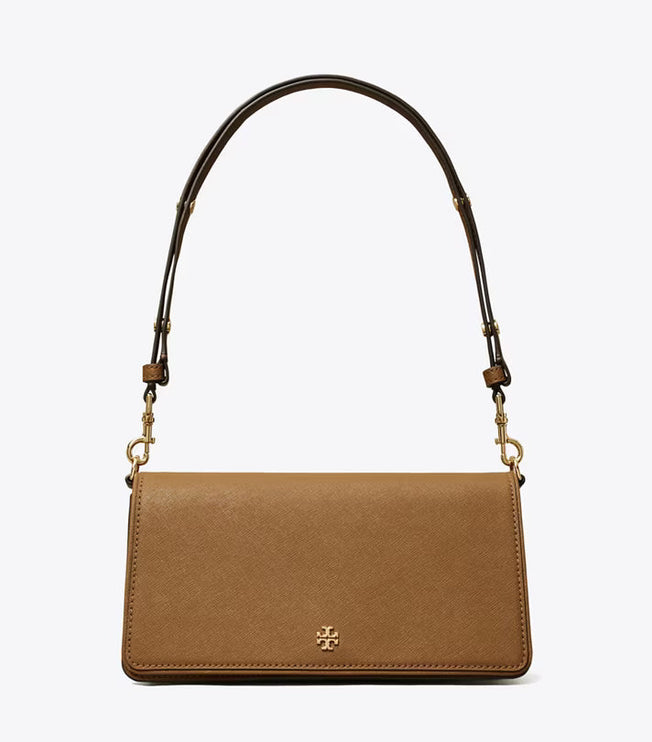Tory Burch Women's Leather Convertible Crossbody Moose