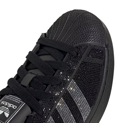 Adidas Superstar II Shoes Core Black/Silver Metallic/Off White