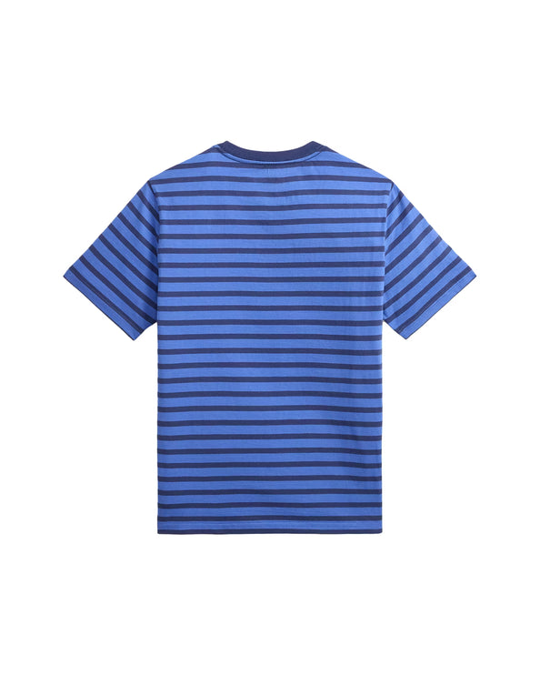 Polo Ralph Lauren Boy's Striped Cotton Jersey Tee Scottsdale Blue