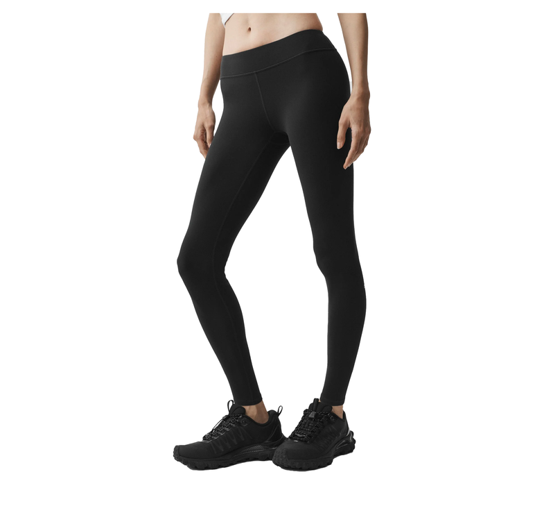 alo Women's Airbrush Low-Rise 7/8 Legging Black