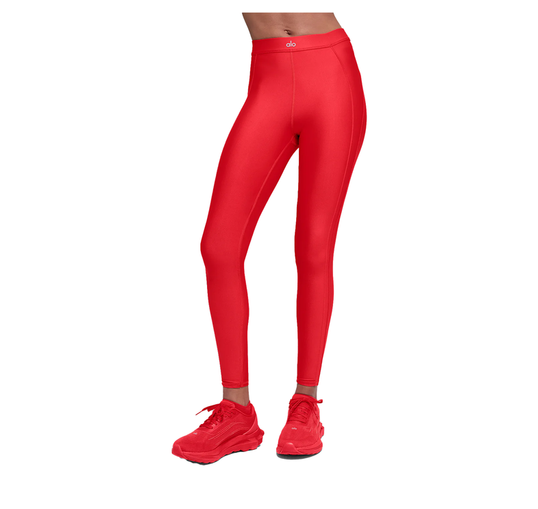 alo Women's Airlift High-Waist Ignite 7/8 Legging Bright Red