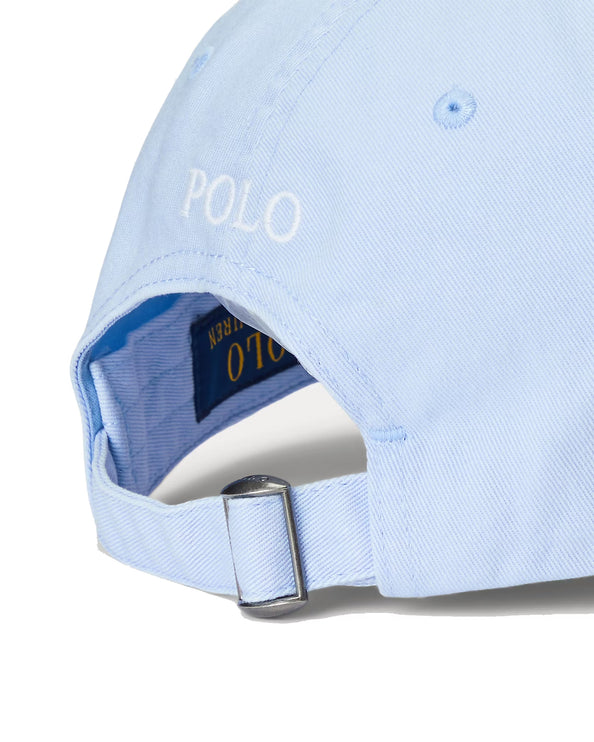 Polo Ralph Lauren Unisex The Iconic Cotton Chino Ball Cap Office Blue