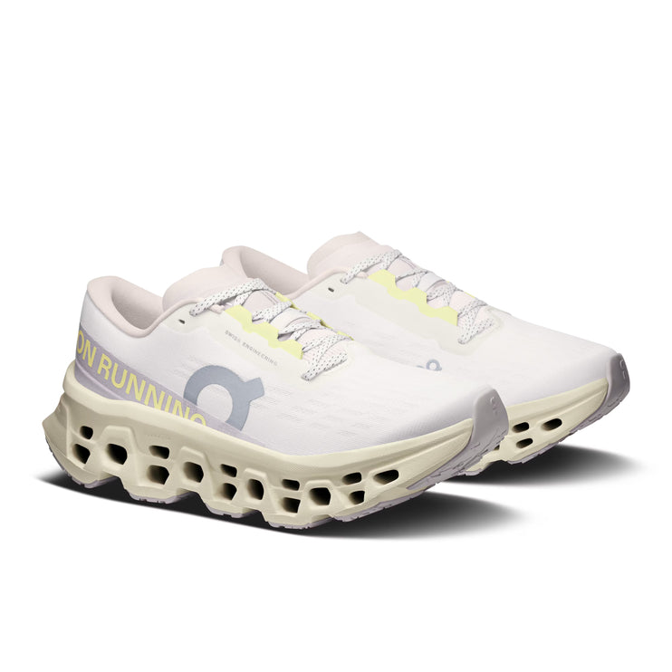 ON Women's Cloudmonster 3 Ivory/Seedling