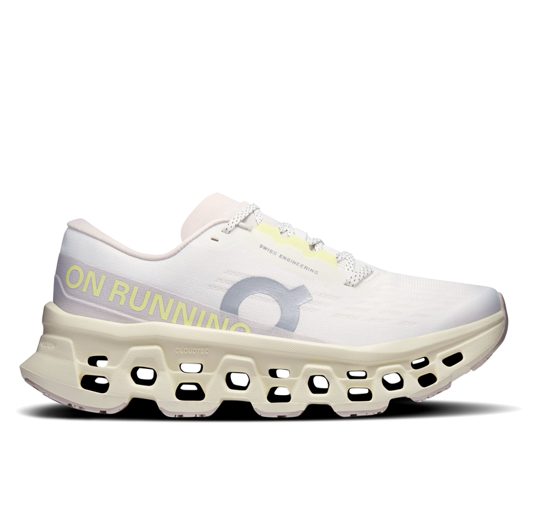 ON Women's Cloudmonster 3 Ivory/Seedling