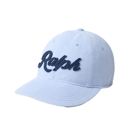 Polo Ralph Lauren Unisex The Ralph Logo Twill Ball Cap Pebble Blue