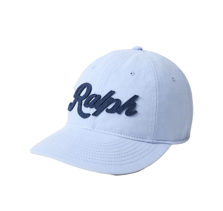 Polo Ralph Lauren Unisex The Ralph Logo Twill Ball Cap Pebble Blue