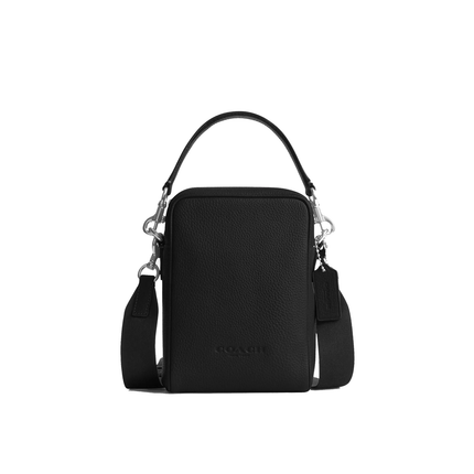 Coach Unisex Tristan Crossbody Bag 14 Silver/Black