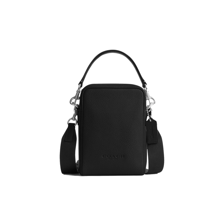 Coach Unisex Tristan Crossbody Bag 14 Silver/Black