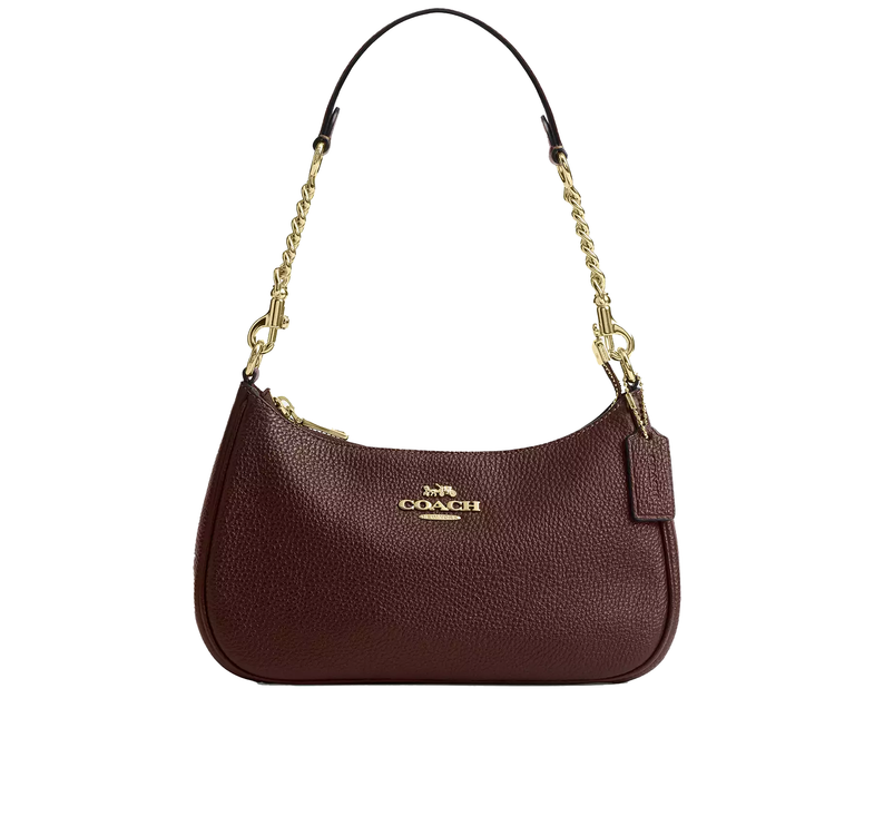 Coach Women's Teri Shoulder Bag Gold/Maple