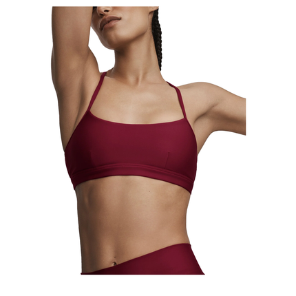 alo Women's Airlift Intrigue Bra Summer Romance Red