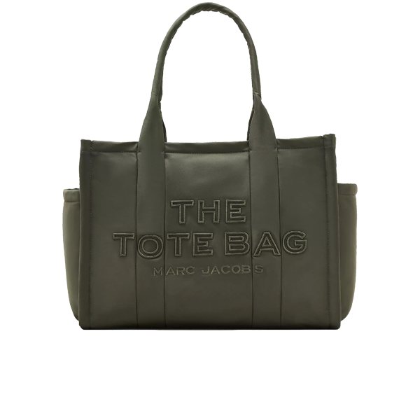Marc Jacobs Women's The Puffy Nylon Large Tote Bag Army Green