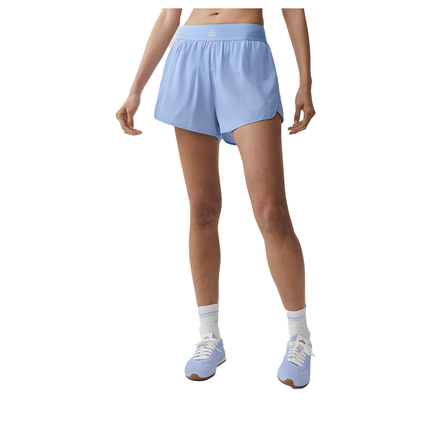 alo Women's Match Point Short Light Provence Blue