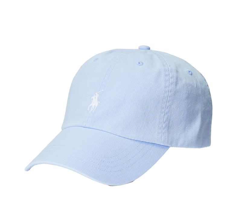 Polo Ralph Lauren Unisex The Iconic Cotton Chino Ball Cap Office Blue
