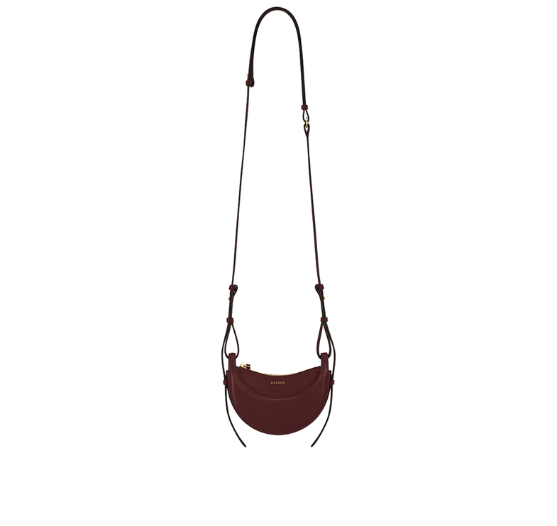 Polène Women's Numéro Dix Micro Black Cherry