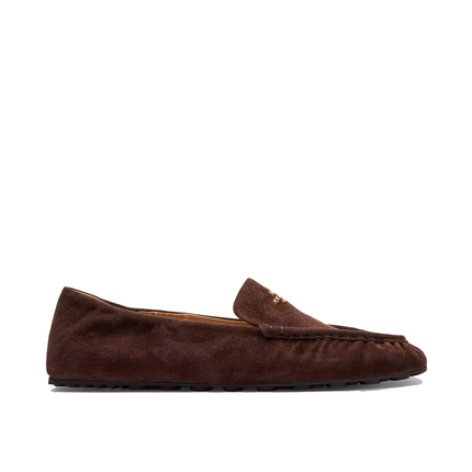 Coach Women's Phoebe Soft Loafer Suede/Maple