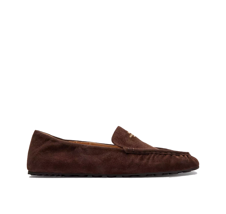 Coach Women's Phoebe Soft Loafer Suede/Maple