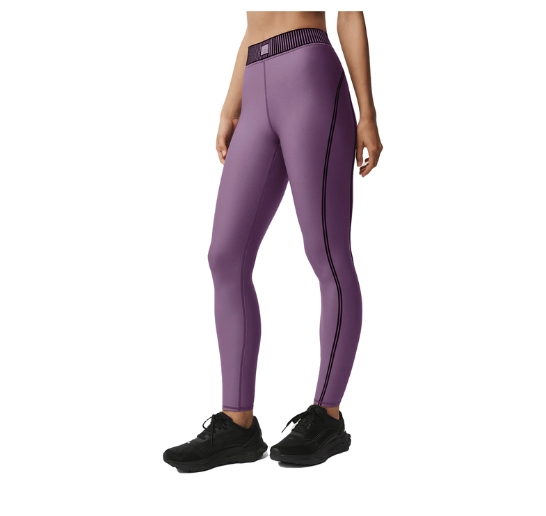 alo Women's Airlift High-Waist 7/8 Line Up Legging Plum Kiss