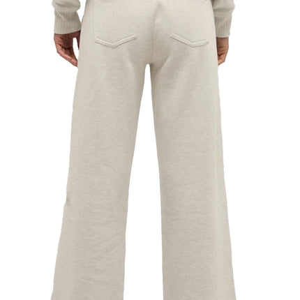 alo Women's Serenity Wide Leg Sweatpant Oatmeal Heather