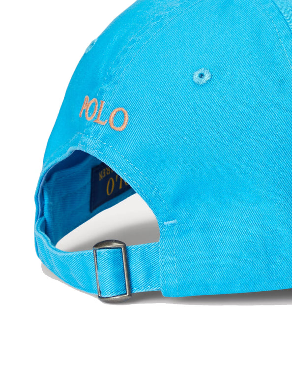 Polo Ralph Lauren Unisex The Iconic Cotton Chino Ball Cap Cove Blue