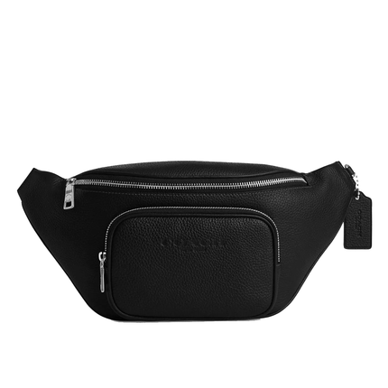 Coach Unisex Travis Belt Bag 35 Silver/Black