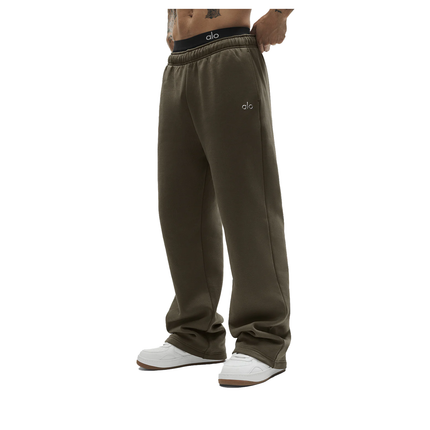 alo Men's Accolade Straight Leg Sweatpant Olive Tree