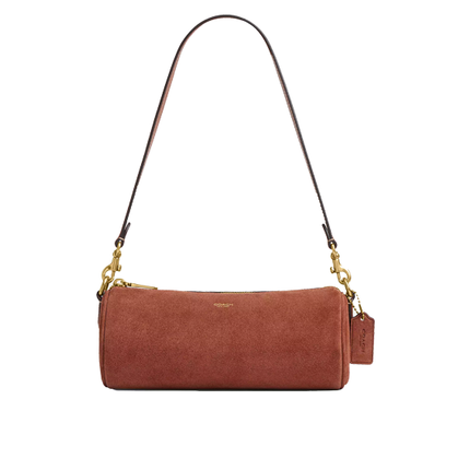 Coach Women's Barrel Bag Brass/Clay