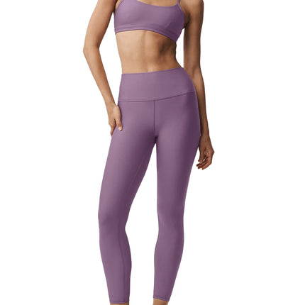 alo Women's Airlift Intrigue Bra Plum Kiss