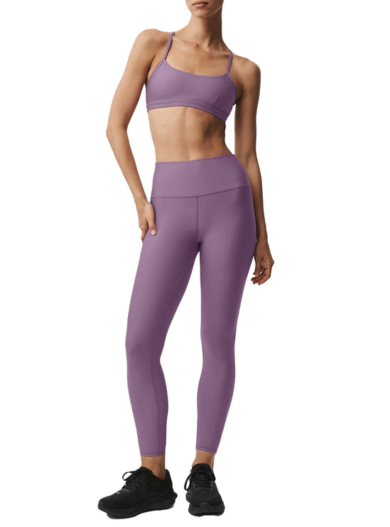 alo Women's Airlift Intrigue Bra Plum Kiss